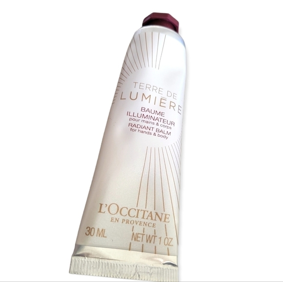 L'Occitane En Provence Terre de Lumiere Radiant Balm Hand Lotion Body Lotion - Picture 2 of 3